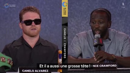 Poids super-moyens - Crawford : "La seule chose que je vais faire, c'est lui écraser la tête"