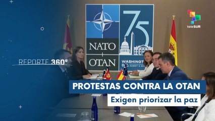 Ciudadanos exigen la salida de España de la OTAN y rechazan el aumento del gasto militar