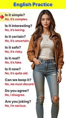 English Practice | Learn Opposite Sentences Easily for Daily Use #short #englishpractice