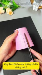 Biến chiếc cốc giấy thành vật dụng hữu ích