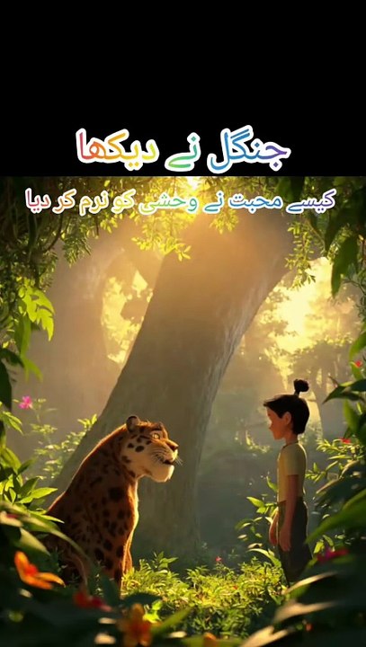 محبت نےوحشی کونرم کردیا#viralvideo#LionAndChild #ViralReels  #InnocenceAndStrength   #youtubeshorts