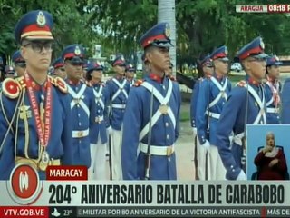 Pueblo aragüeño conmemoró los 204 años de la Batalla de Carabobo