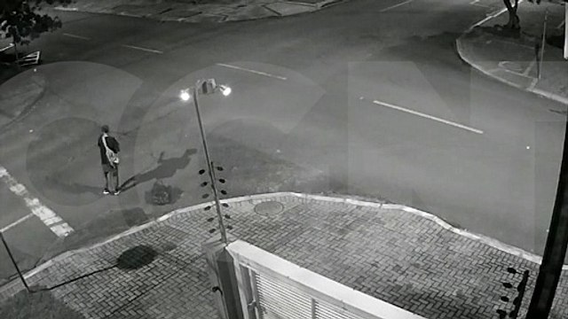 Nem o frio espantou! Câmeras flagram furto de cabos no Bairro Coqueiral