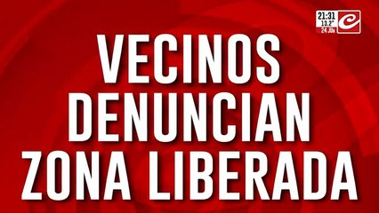 Vecina: "lo de hoy es un show porque esta Crónica"
