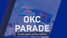 'Means everything' - Thunder celebrate first NBA crown at victory parade