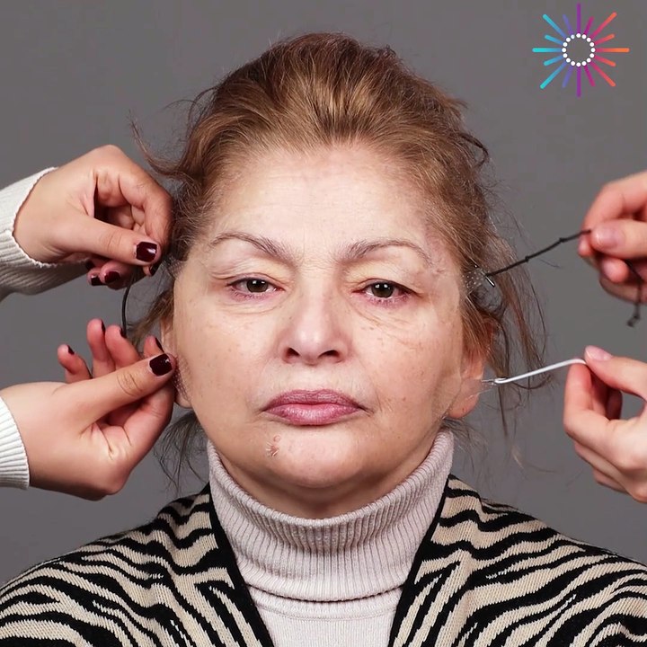 From old to young: A transformation worth watching! 💄