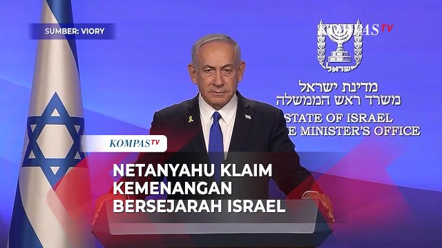 PM Israel Netanyahu soal Perang Lawan Iran: Kami Raih Kemenangan Bersejarah