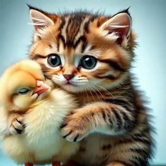 "Cat's Peaceful Snowy Retreat"