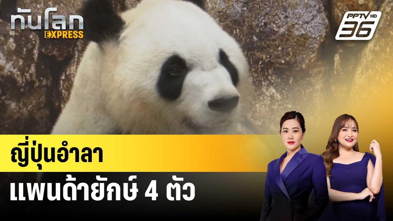 ชาวญี่ปุ่นแห่อำลาแพนด้ายักษ์ 4 ตัว | ทันโลก EXP...