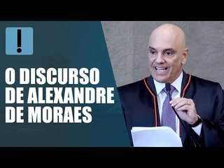 Alexandre Moraes: "Responsáveis por ataques antidemocráticos serão responsabilizados"