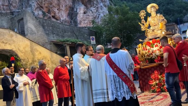 Amalfi (SA) - La processione con la statua di Sant'Andrea apostolo (27.06.25)