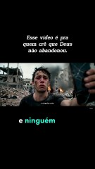 Esse vídeo é pra quem sente que tudo tá desmoronando… mas ainda crê que Deus não abandonou.
