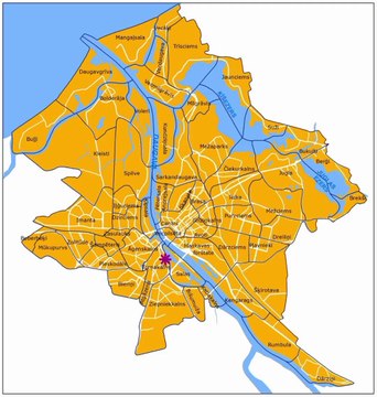 Map of Riga State City. Peta Kota Negara Bagian Riga. Riga State City Map. Rīgas valsts pilsētas karte. Carte de la ville de l'État de Riga. Mapa da cidade do estado de Riga. Mapa de la ciudad del estado de Riga. Mappa della città di Riga. リガ州の都市地図