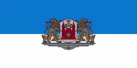Flag of Riga State City. Bendera Kota Negara Bagian Riga. Riga State City Flag. Rīgas valsts pilsētas karogs. Drapeau de la ville d'État de Riga. Bandeira da Cidade do Estado de Riga. Bandera de la ciudad-estado de Riga. Riga Eyalet Şehir Bayrağı. リガ州市の旗