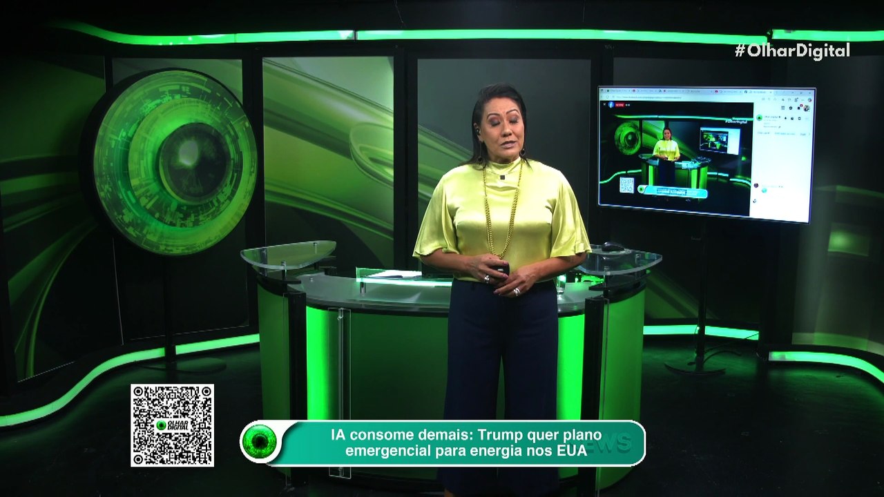 IA consome demais: Trump quer plano emergencial para energia nos EUA
