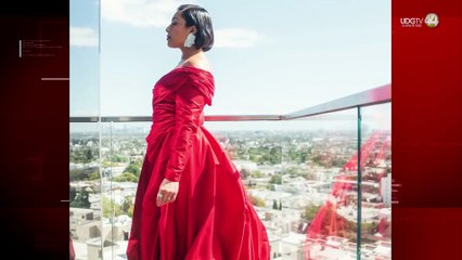 La mexicana Adriana Paz, en la Academia de Artes y Ciencias Cinematográficas de EEUU