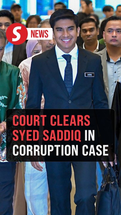 Appeals Court clears Syed Saddiq in corruption case