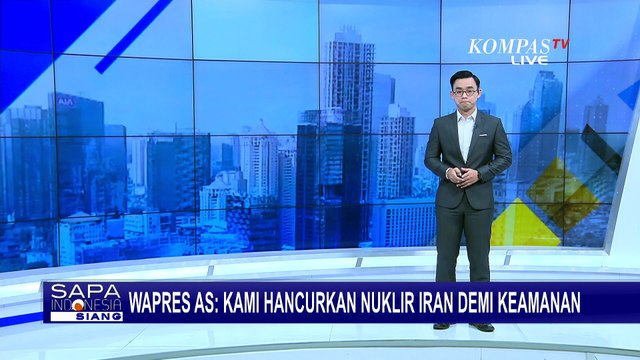 Wapres Vance Buka Suara soal Alasan AS Serang Situs Nuklir Iran, Demi Keamanan Dunia?