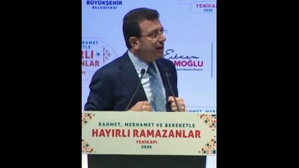 İmamoğlu’ndan adalet vurgusu: “AK Partili belediye başkanına yapılsın savunmasına katılmazsam namerdim”
