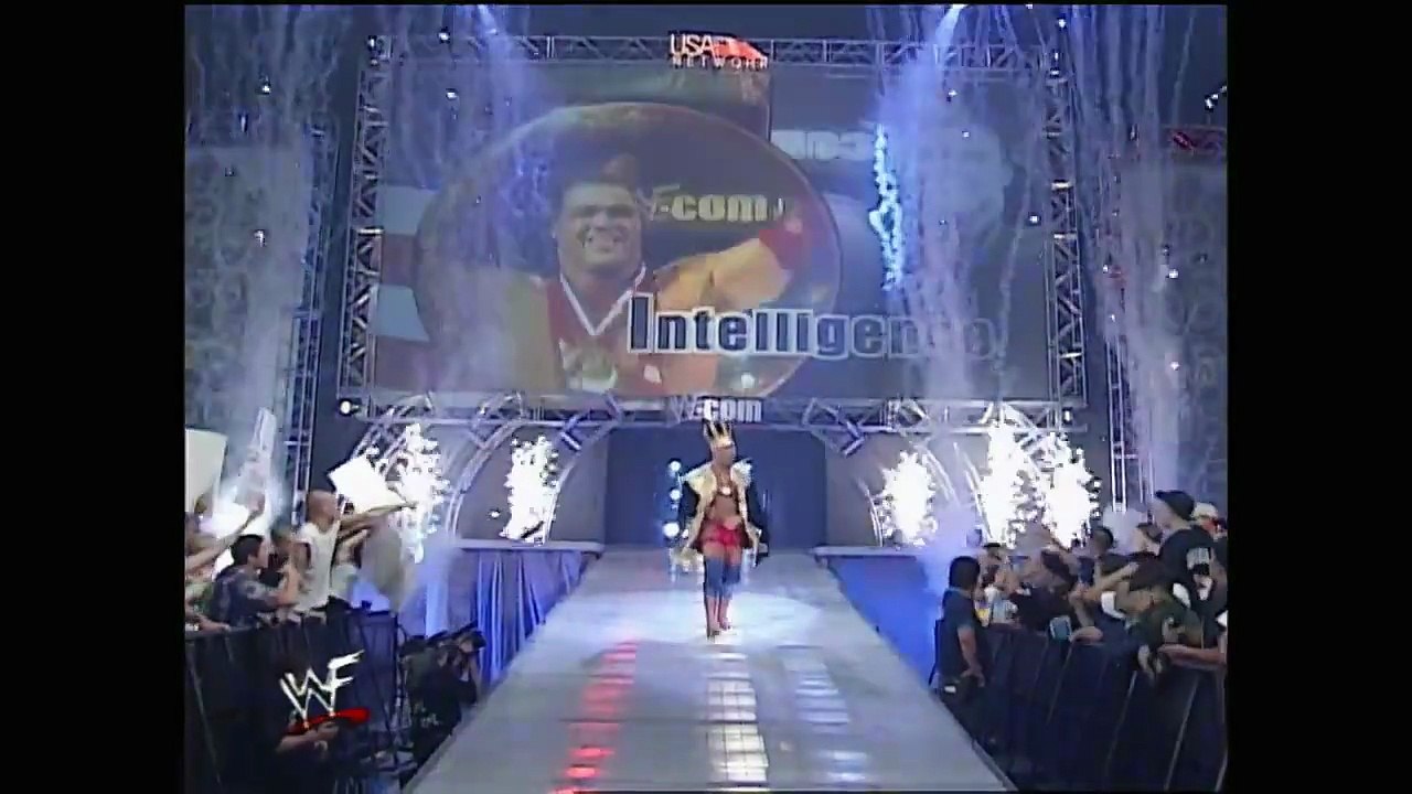 FULL MATCH_ The Rock vs. Triple H vs. Kurt Angle_ Raw, June 26, 2000