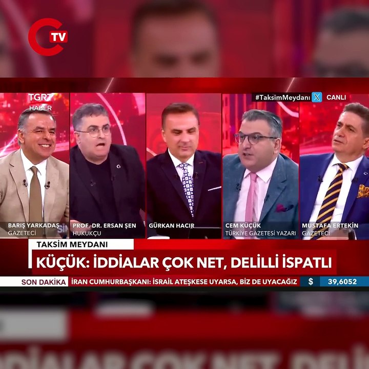 Canlı yayında büyük kavga! Cem Küçük'ten Ersan Şen'e olay yanıt