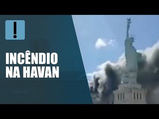 Loja da Havan pega fogo em Vitória da Conquista