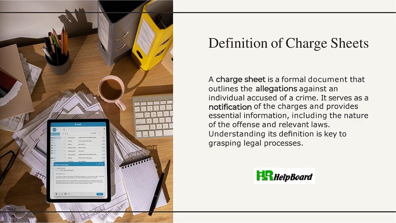 Charge Sheet