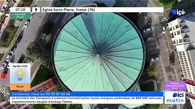 25/06/2025 - ici matin par ici Normandie (Seine-Maritime - Eure) en vidéo