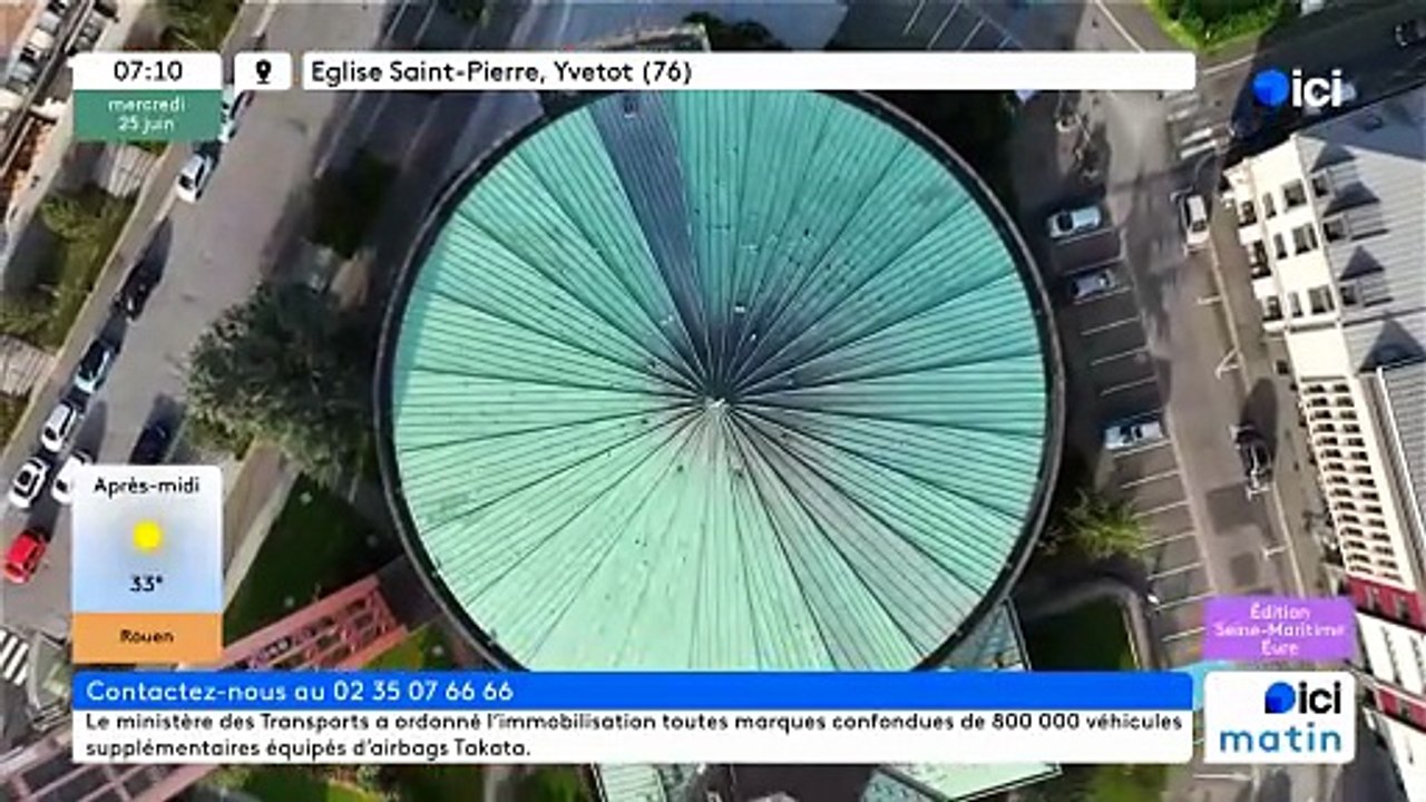 25/06/2025 - ici matin par ici Normandie (Seine-Maritime - Eure) en vidéo