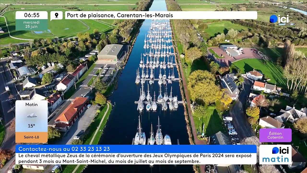 25/06/2025 - ici matin par ici Cotentin en vidéo