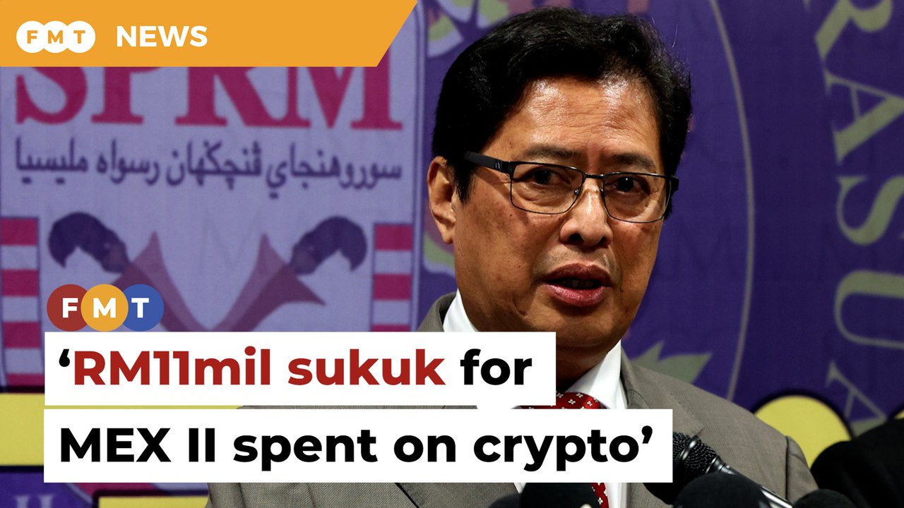 RM11mil sukuk for MEX II spent on crypto, says MACC