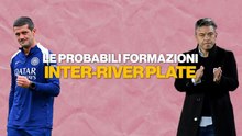 Inter-River Plate, probabili formazioni: torna Dumfries