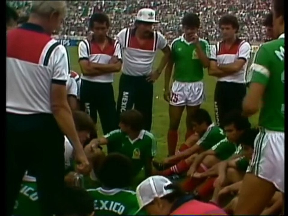 1986 FIFA World Cup - Mexico v. West Germany (Quarterfinals) Extra Time + p.s.o