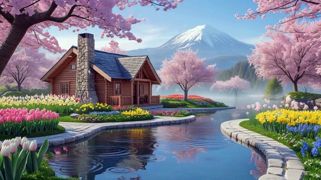 Shakuhachi & Crystal Bowls | Zen Garden Healing Music for Meditation & Sleep