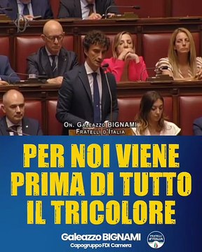 Bignami - Fare gli interessi dell’Italia e degli italiani, sempre prima di ogni altra cosa (24.06.25)