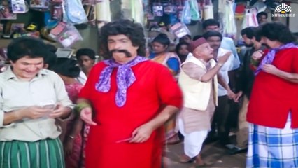 अबे, तू यहाँ रंगा दादा बना है? तेरा बाप भी कभी रंगा दादा बना था? 🤣| Kader Khan & Asrani Comedy Scene