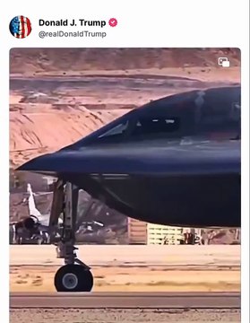 L'incroyable post de Donald Trump qui reprend la chanson des Beach Boys Bombarder l'Iran avec des images des bombardiers américains utilisés contre l’Iran - VIDEO