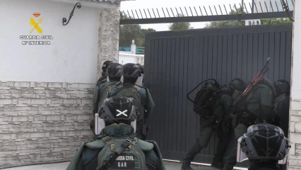La Guardia Civil detiene a 17 personas en una operación contra el narcotráfico en el Guadalquivir