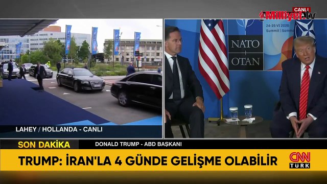Trump: İsrail ve İran ile gurur duyuyorum