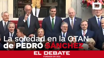Sánchez, solitario en la cumbre de la OTAN, sin acompañamiento de otros líderes internacionales