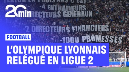 Football : Coup de massue pour Lyon, relégué en Ligue 2