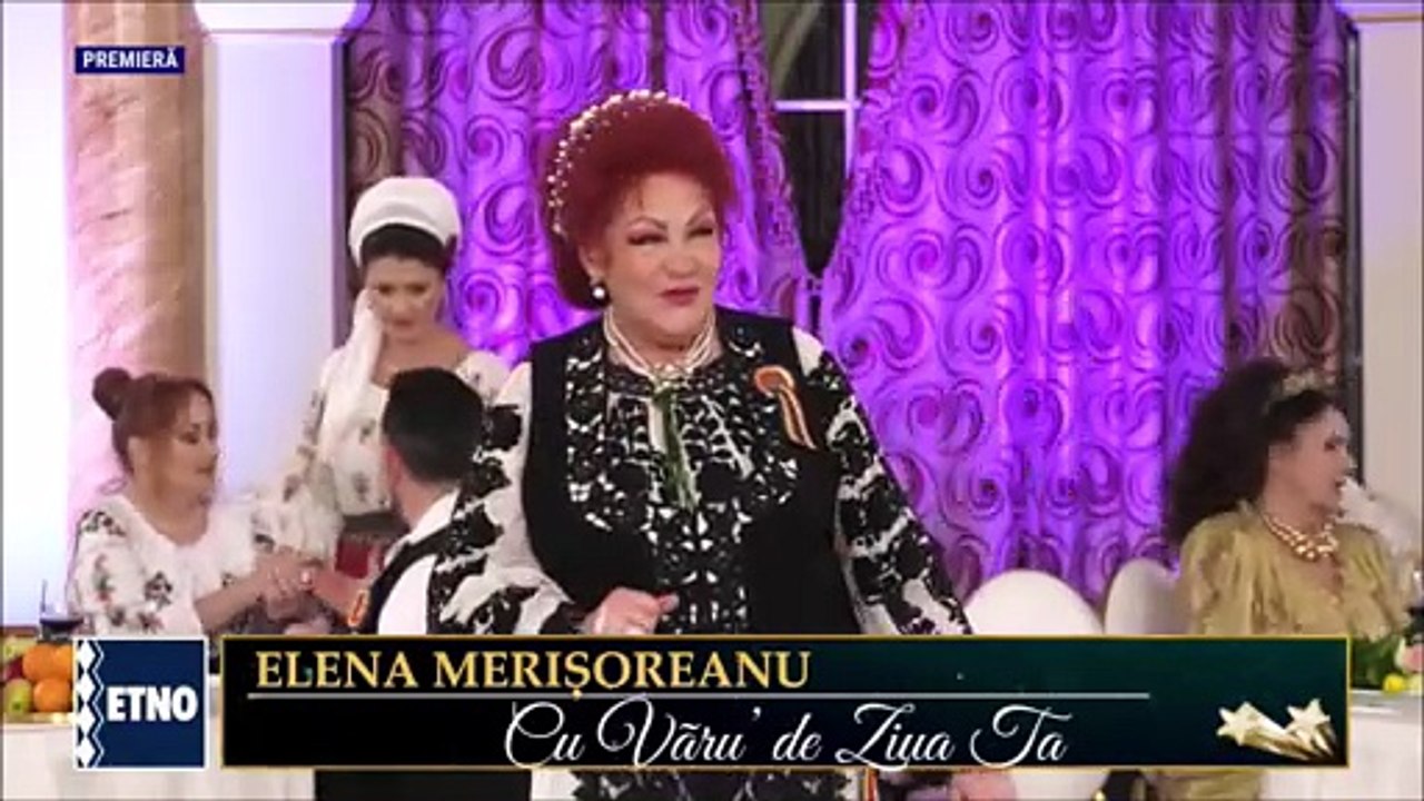Elena Merisoreanu - Lume, cu drag am venit (Cu Varu' de ziua ta - ETNO TV - 08.03.2025)