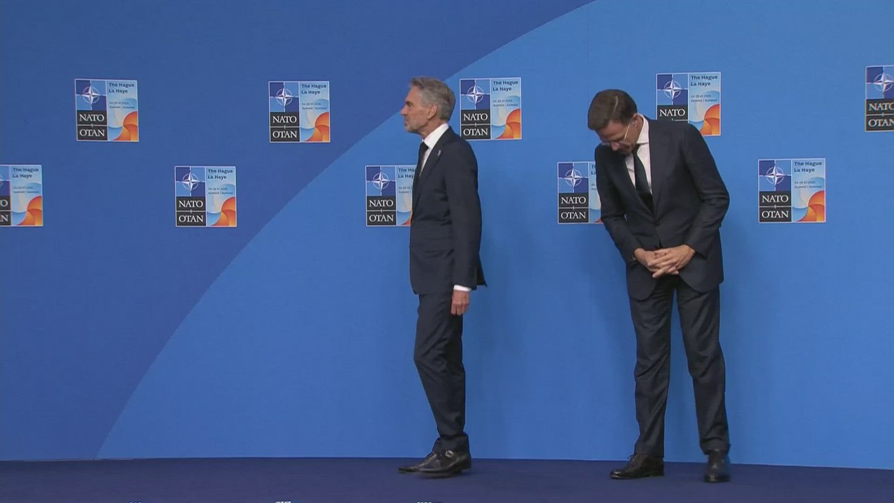 Trump Makes a Bold Statement with His Powerful NATO Summit Entrance