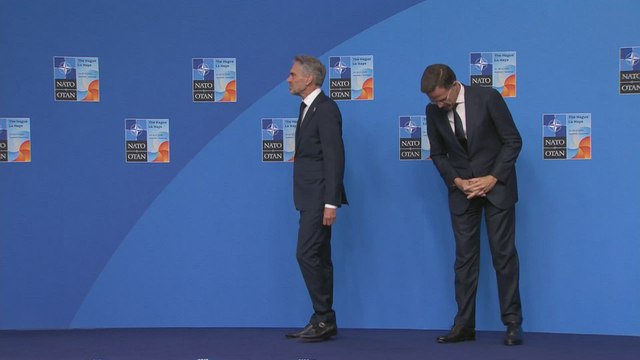 Trump Makes a Bold Statement with His Powerful NATO Summit Entrance