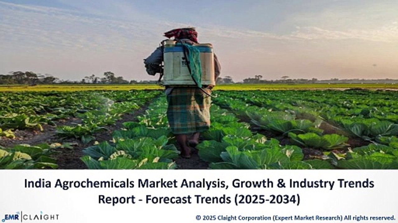 India Agrochemicals Market Size, Trends & Forecast 2025–2034