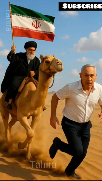 "Running from the Flag: Netanyahu's Escape"