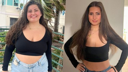 Woman Loses Half Her Body Weight Naturally After Seeing Vacation Photos She "Hated"