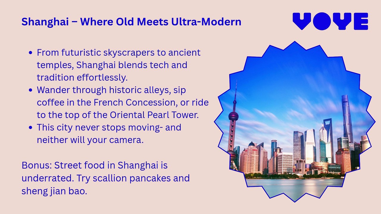 Top Travel Spots in China Using Voye Global eSIM