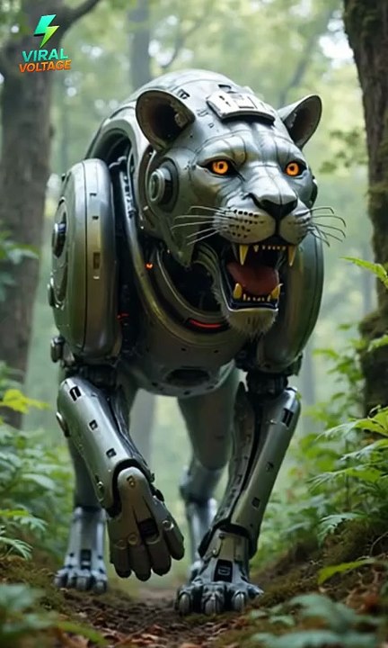 Robots | lion robot | 🦁🤖 The Rise of the Lion Robot | AI-Generated Futuristic Beas #LionRobot #AICreation #AIVideo #FuturisticRobot #RobotLion #ArtificialIntelligence #AIAnimation #SciFiArt #GenerativeAI #AIVision #DailymotionAI #MachineBeast #DigitalAr