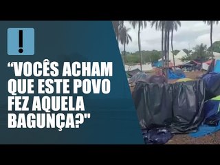 Os últimos "patriotas" do QG do Exército em Brasília